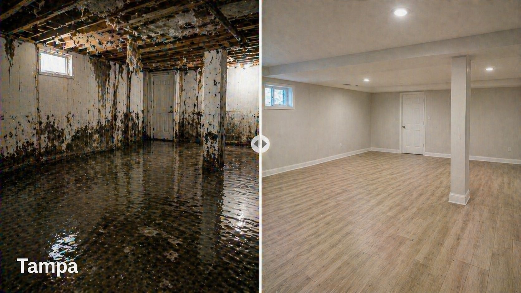 Tampa water damage